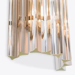 Sale Pamono Large Clear Amaro Wall Light from Pure White Lines