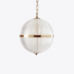 Pamono Large Clear Parisian Globe Pendant from Pure White Lines> Ceiling Lights