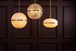 Pamono Large Clear Parisian Globe Pendant from Pure White Lines><noscript><img width=