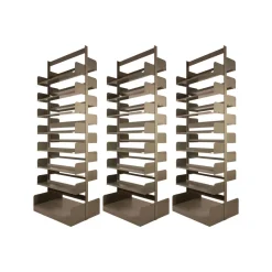 Hot Pamono Large Congress Bookcase by Lips Vago, 1960s, Set of 3