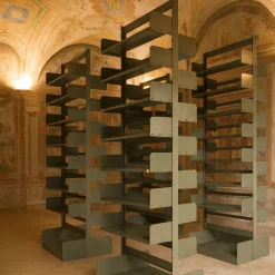 Hot Pamono Large Congress Bookcases by Lips Vago for Leon Phillips, 1960s, Set of 2