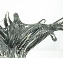 Pamono Large Crystal Centerpiece Bowl by Baccarat, 1920s><noscript><img width=