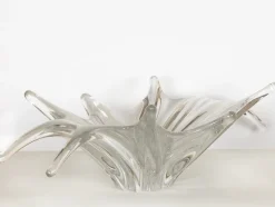 Pamono Large Crystal Centerpiece Bowl by Baccarat, 1920s><noscript><img width=