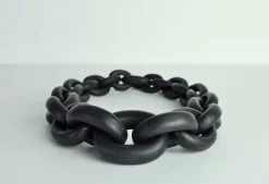 Pamono Large Danish Black Acacia Necklace, 2000s><noscript><img width=