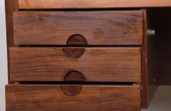 New Pamono Large Danish Executive Desk in Rosewood by Christian Linneberg, 1960