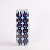 Pamono Large Danish Modern Tenera Vase with Hand-Painted Decor by Inge-Lise Koefoed for Royal Copenhagen, 1990s> Vases