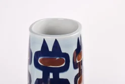 Pamono Large Danish Modern Tenera Vase with Hand-Painted Decor by Inge-Lise Koefoed for Royal Copenhagen, 1990s><noscript><img width=