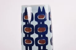Pamono Large Danish Modern Tenera Vase with Hand-Painted Decor by Inge-Lise Koefoed for Royal Copenhagen, 1990s><noscript><img width=