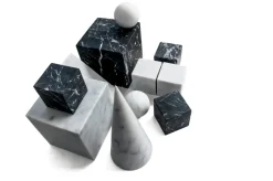 Best Pamono Large Decorative Cone in Black Marquina Marble