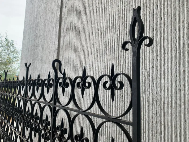 Pamono Large Decorative Wrought Iron Filigree Screen or Room Divider> Room Dividers & Screens