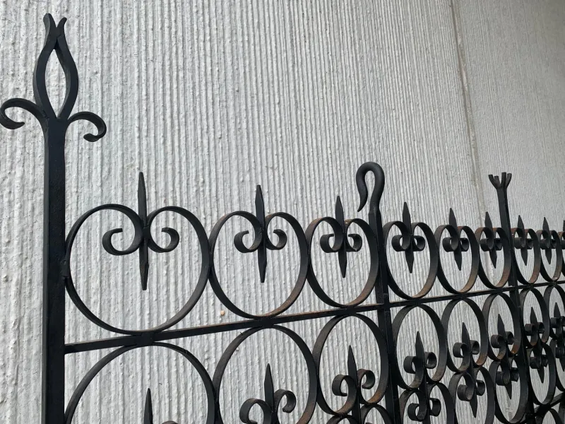 Pamono Large Decorative Wrought Iron Filigree Screen or Room Divider> Room Dividers & Screens