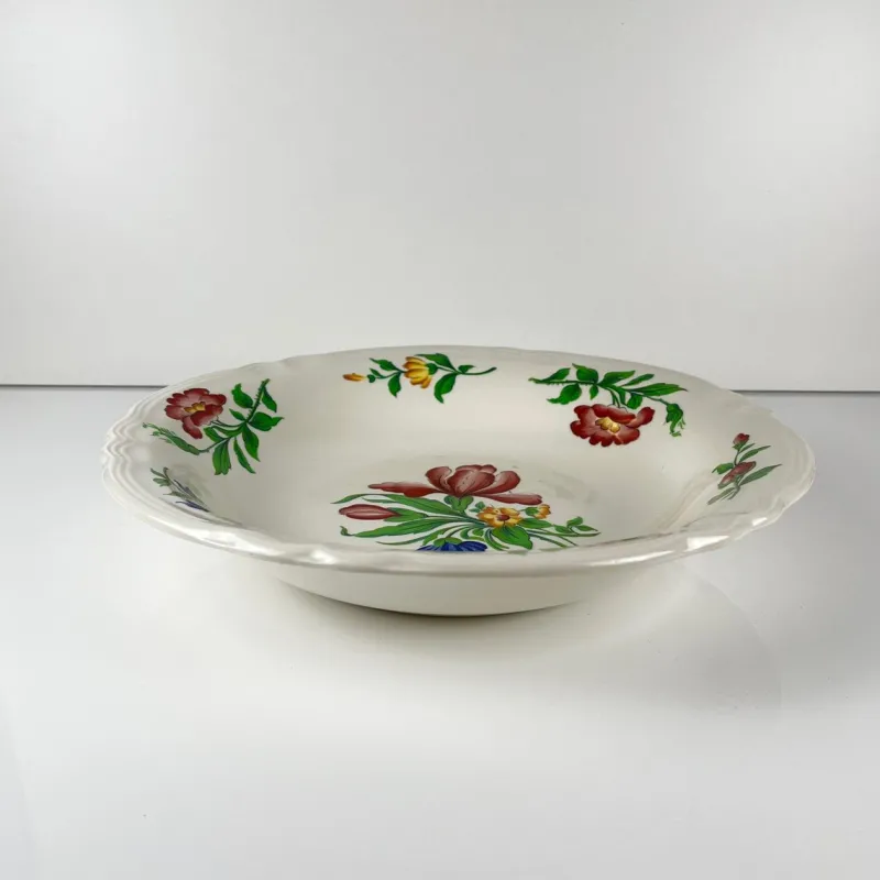 Pamono Large Deep Dish from Sarreguemines Cernay, 1970s-1980s> Serving Dishes