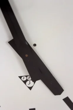 Sale Pamono Large Double-Sided Railway Clock from Pragotron, 1980s