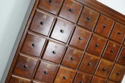 Pamono Large Dutch Oak Apothecary Cabinet, 1920s><noscript><img width=