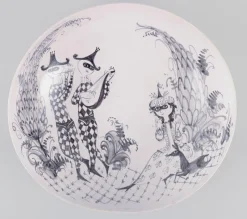 Pamono Large Earthenware Bowl from Bjørn Wiinblad, 1950><noscript><img width=