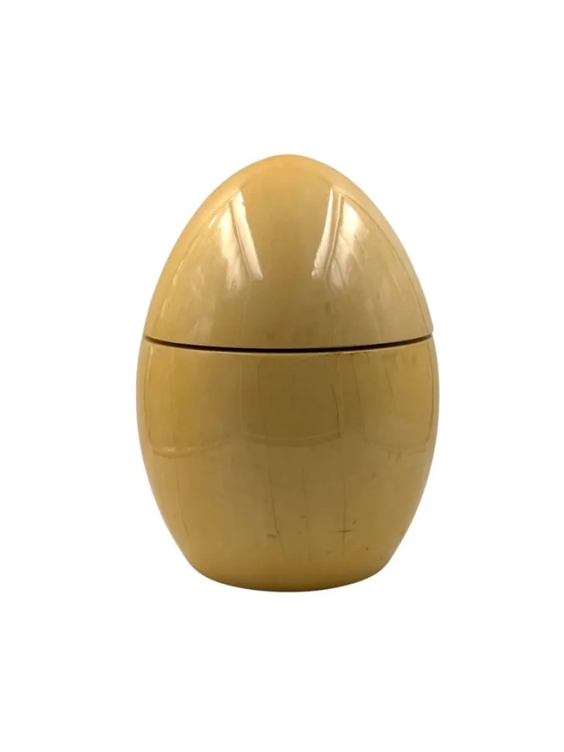 Discount Pamono Large Egg-Shaped Parchment Box by Tommaso Barbi, 1970s