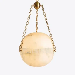 Pamono Large Elissa Alabaster Pendant from Pure White Lines><noscript><img width=