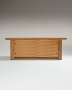 Discount Pamono Large Elm Sideboard by Luigi Gorgoni for Roche Bobois, 1980s
