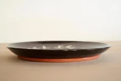 Sale Pamono Large Enamel Plate by Jean-Baptiste Van den Heede