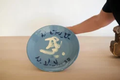 Pamono Large Enamel Plate by Jean-Baptiste Van den Heede><noscript><img width=