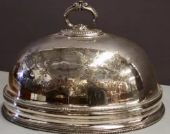 Pamono Large End of 18th Century Silver Metal Service Bell> Dinnerware Accessories