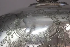 Pamono Large End of 18th Century Silver Metal Service Bell> Dinnerware Accessories