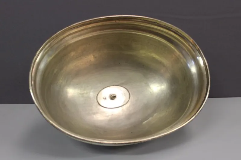 Pamono Large End of 18th Century Silver Metal Service Bell> Dinnerware Accessories