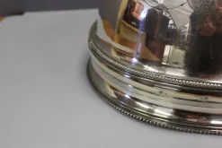 Pamono Large End of 18th Century Silver Metal Service Bell><noscript><img width=