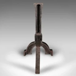 Online Pamono Large English Victorian Adirons in Cast Iron, 1890s, Set of 2