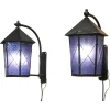 Outlet Pamono Large Entrance Door Wall Lanterns, 1920s, Set of 2