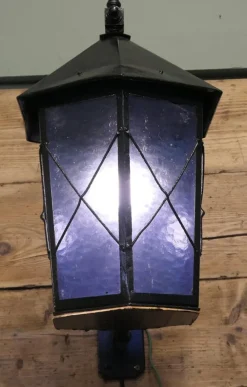 Outlet Pamono Large Entrance Door Wall Lanterns, 1920s, Set of 2