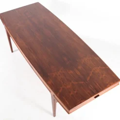 Pamono Large Extendable Rosewood Coffee Table, 1970s><noscript><img width=