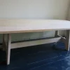 Clearance Pamono Large Farmhouse Dining Table in Limed Oak, 1940s-1950s