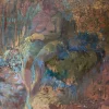 Pamono Large Female Nude in a Surrealist Landscape, Oil on Canvas> Surrealist