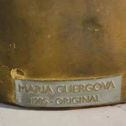 New Pamono Large Figurative Bronze Sculpture of Family by Maria Guergova, 1985