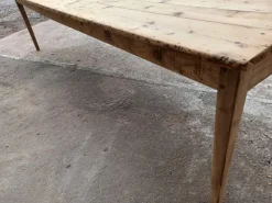 Pamono Large Fir Farm Table, 1940s><noscript><img width=