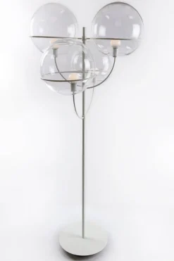 Pamono Large Floor Lamp by Vico Magistretti for Oluce, 1977><noscript><img width=