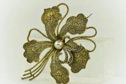 Clearance Pamono Large Flower Brooch by Theodor Fahrner, Germany, 1935