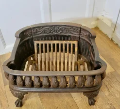 Pamono Large Free Standing Fire Grate with Swivel Action Opening> Fireplaces And Mantels