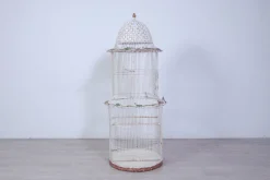 Pamono Large French Art Deco Iron Cage> Garden Accessories