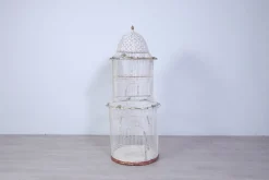Pamono Large French Art Deco Iron Cage> Garden Accessories