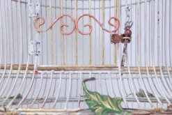 Pamono Large French Art Deco Iron Cage><noscript><img width=