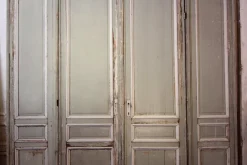 Hot Pamono Large French Double Door, 1890s, Set of 4