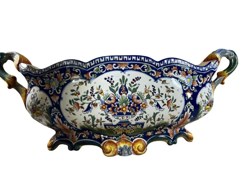 Outlet Pamono Large French Planter Decor Rouen, 1900s