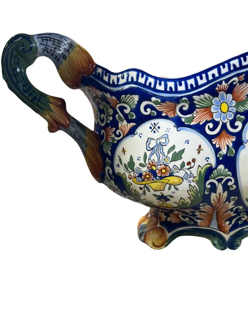 Outlet Pamono Large French Planter Decor Rouen, 1900s
