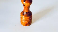 Clearance Pamono Large French Provincial Olive Wood Pepper Mill, 1960s