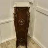 Pamono Large French Rococo Walnut and Ormolu Pedestal> Pedestals And Columns