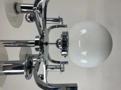 Pamono Large Functionalist Bauhaus Chandelier, 1930s><noscript><img width=
