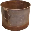 Best Pamono Large Galvanised Steel and Iron Cauldron Log Bin