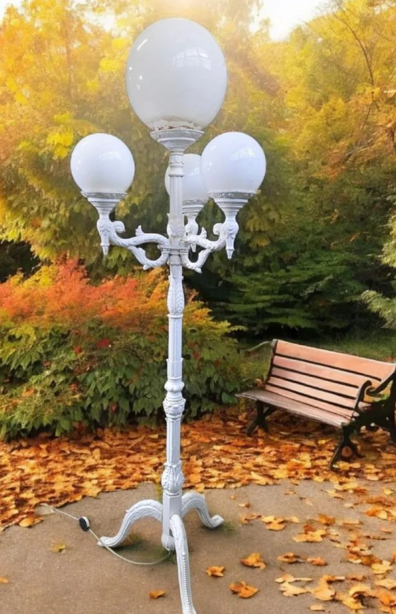 Pamono Large Garden Lanterns, 1970s> Garden Lighting